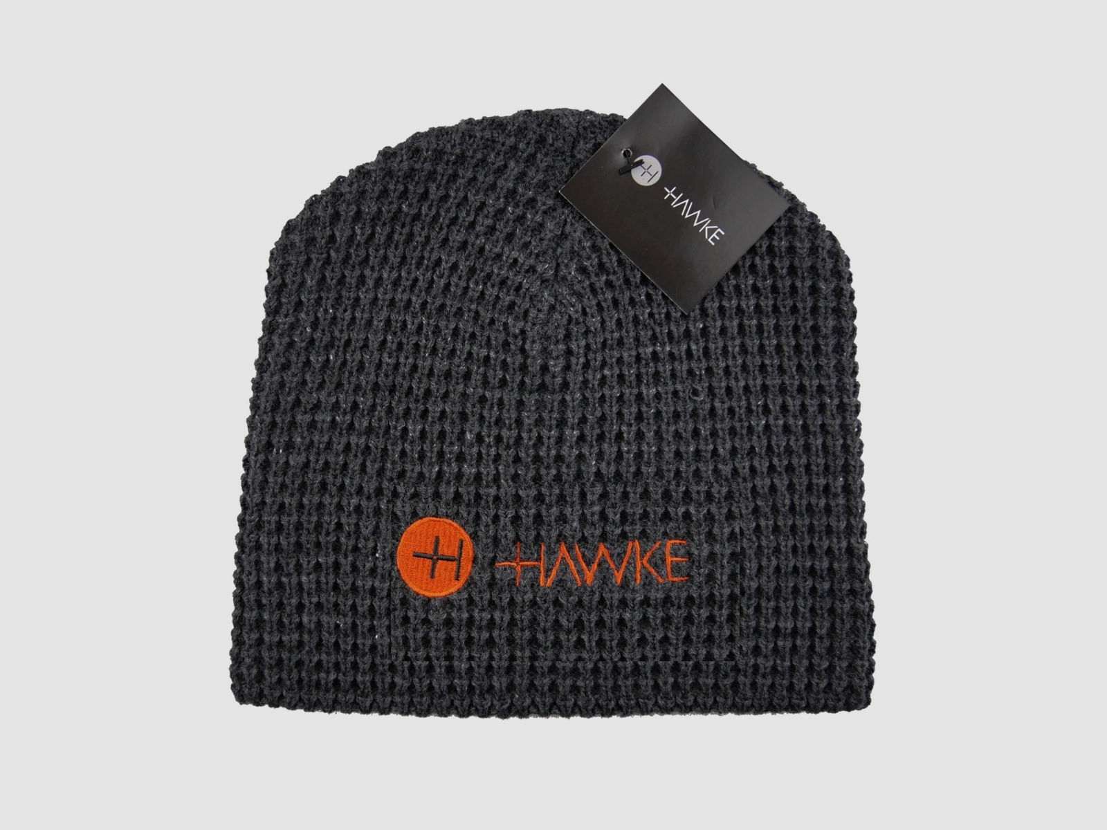 Hawke 99341 grey waffle fleece Beanie Mütze Wintermütze
