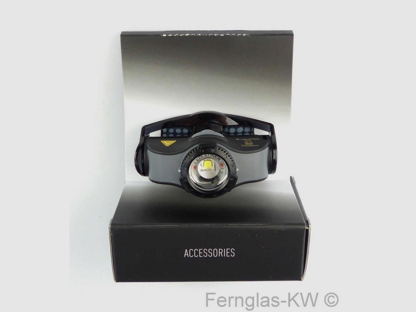 Ledlenser 501598 LED Kopflampe Stirnlampe MH5 Grau Schwarz 400 Lumen mit Akku
