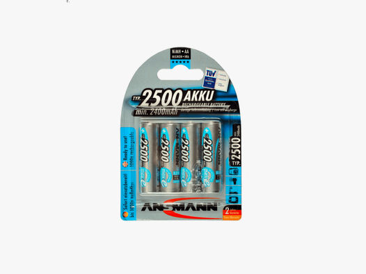 Ansmann 80226268 Minox Akku Pack 4x AA 2400 mAh