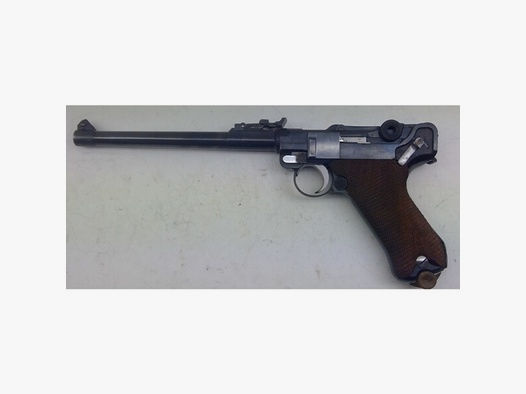 Pistole DWM 08 Ari mit Schaft Kal.9mm Luger