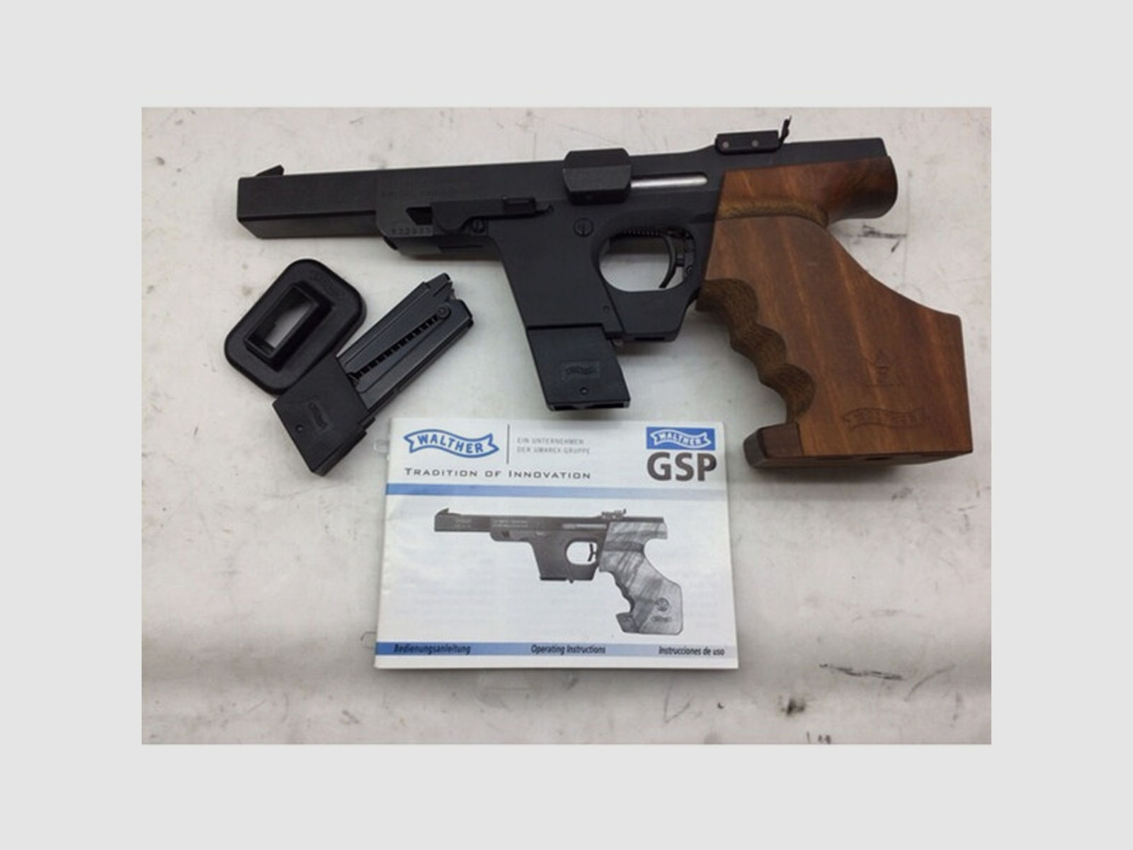 Pistole Walther Mod. GSP im Kaliber .32S&W gebraucht