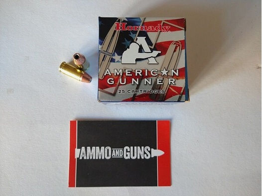 Hornady American Gunner 9mm Luger 115gr XTP 25er Packungen
