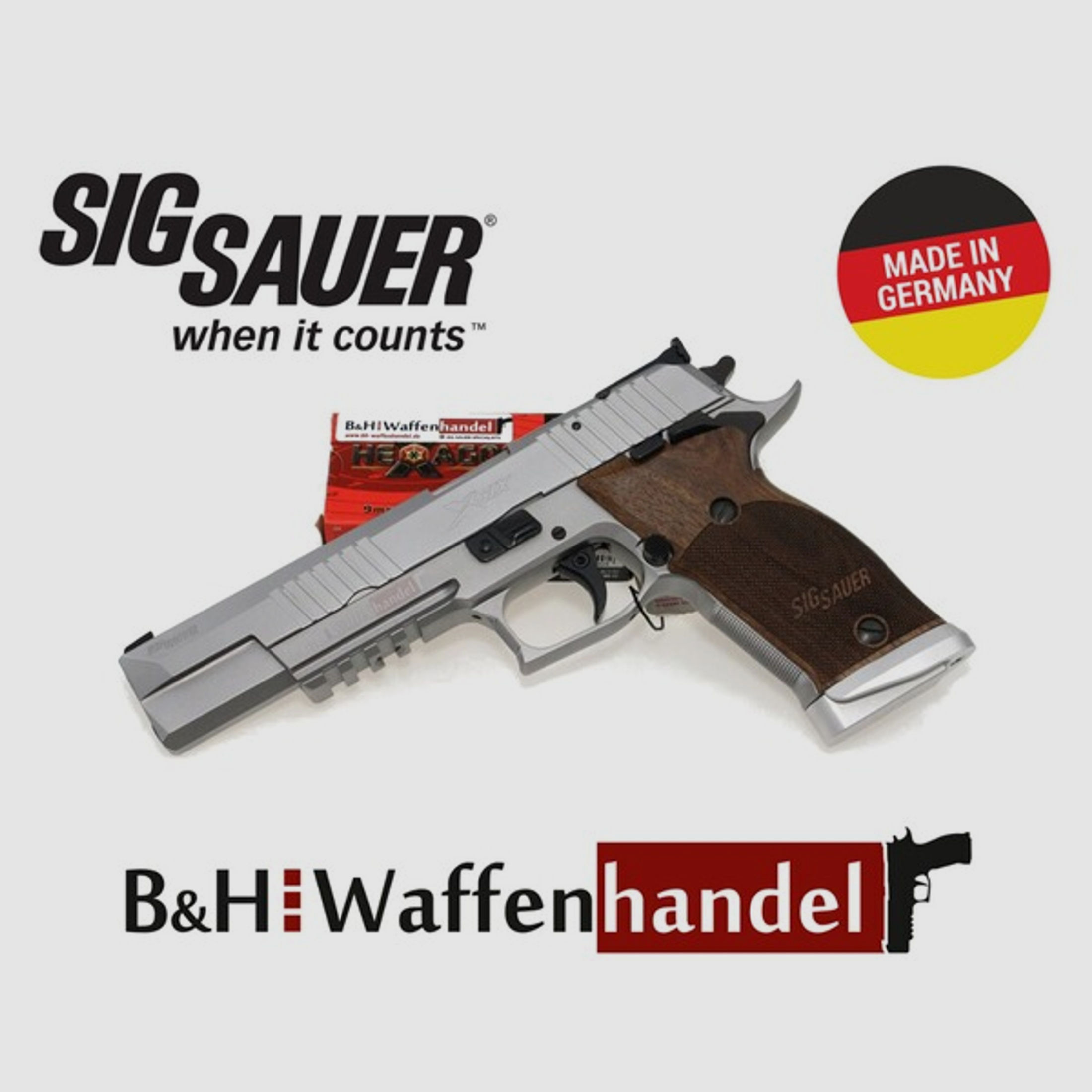 Neuwaffe: Sig Sauer P220 X-Six II Classic / 9mm / Made in Germany  *Letzte Gelegenheit!*
