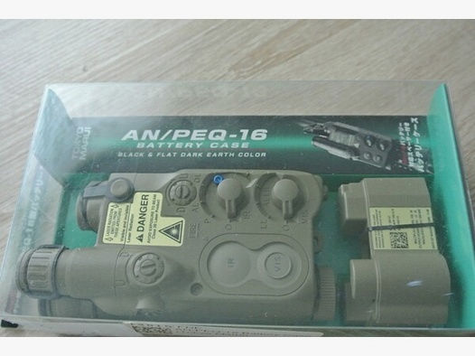 AN/PEQ-16 Battery Case Tokyo Marui Desert Akku Lipo Box Anbau