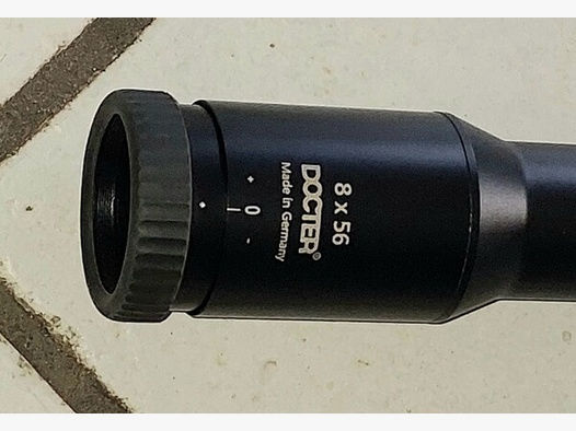 Zielfernrohr Docter Unipoint 8x56 Leuchtabsehen mit Zeiss-Innenschiene
