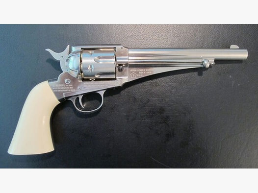 Remington Modell 1875 CO2 Kaliber 4,5 mm Diabolo / Stahl BB, zus. 6 Diabolo Hülsen
