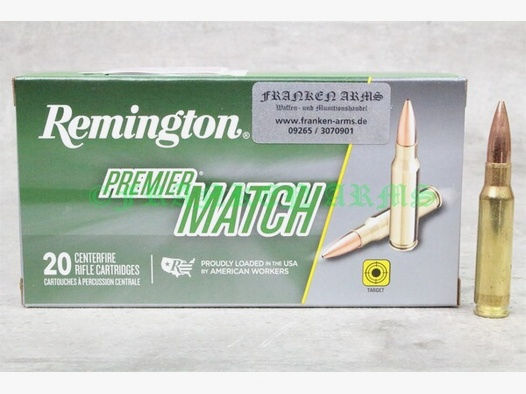 Remington Matchking BTHP .308 Win. 168gr 10,9g 20 Stück