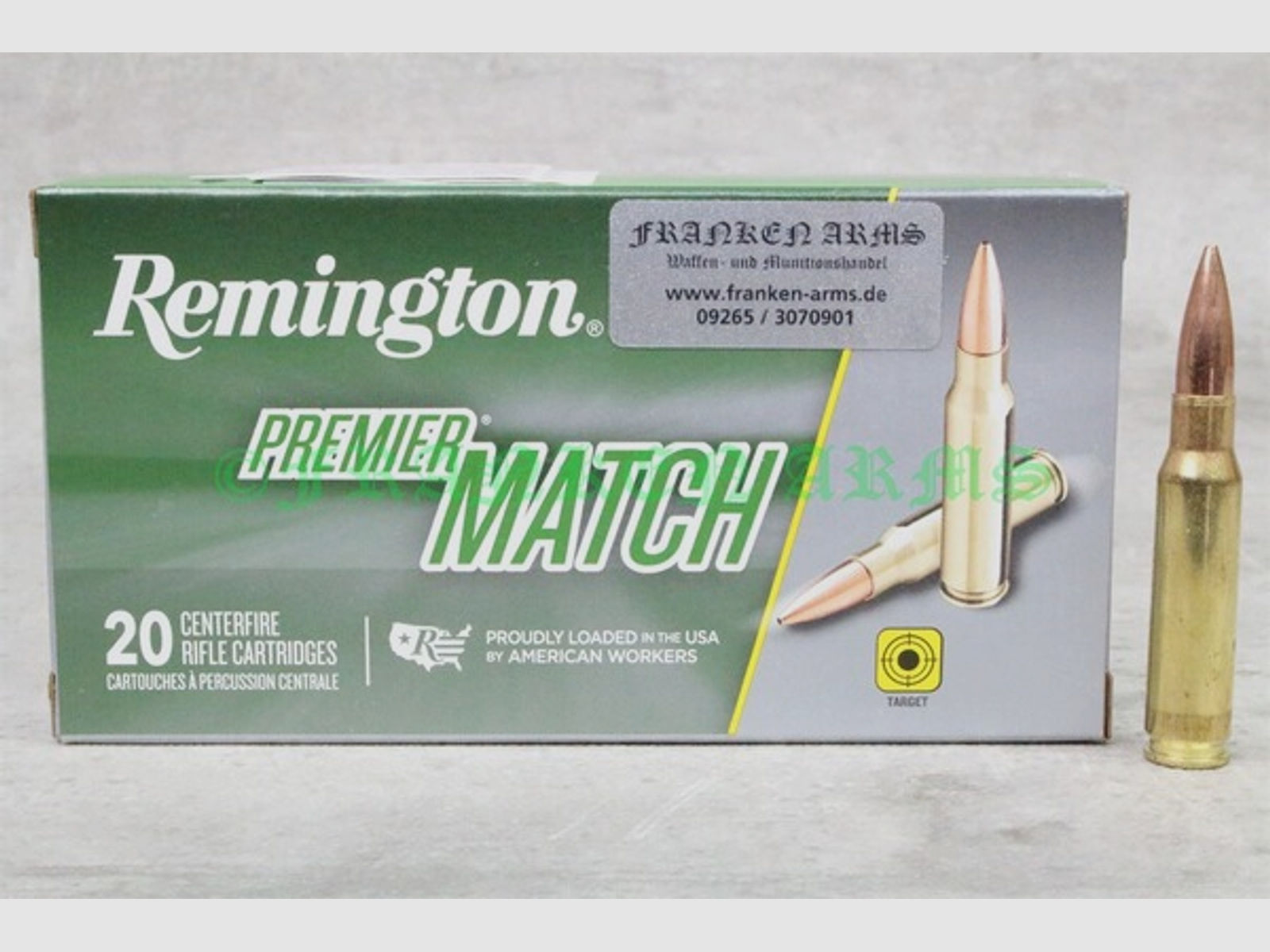 Remington Matchking BTHP .308 Win. 168gr 10,9g 20 Stück