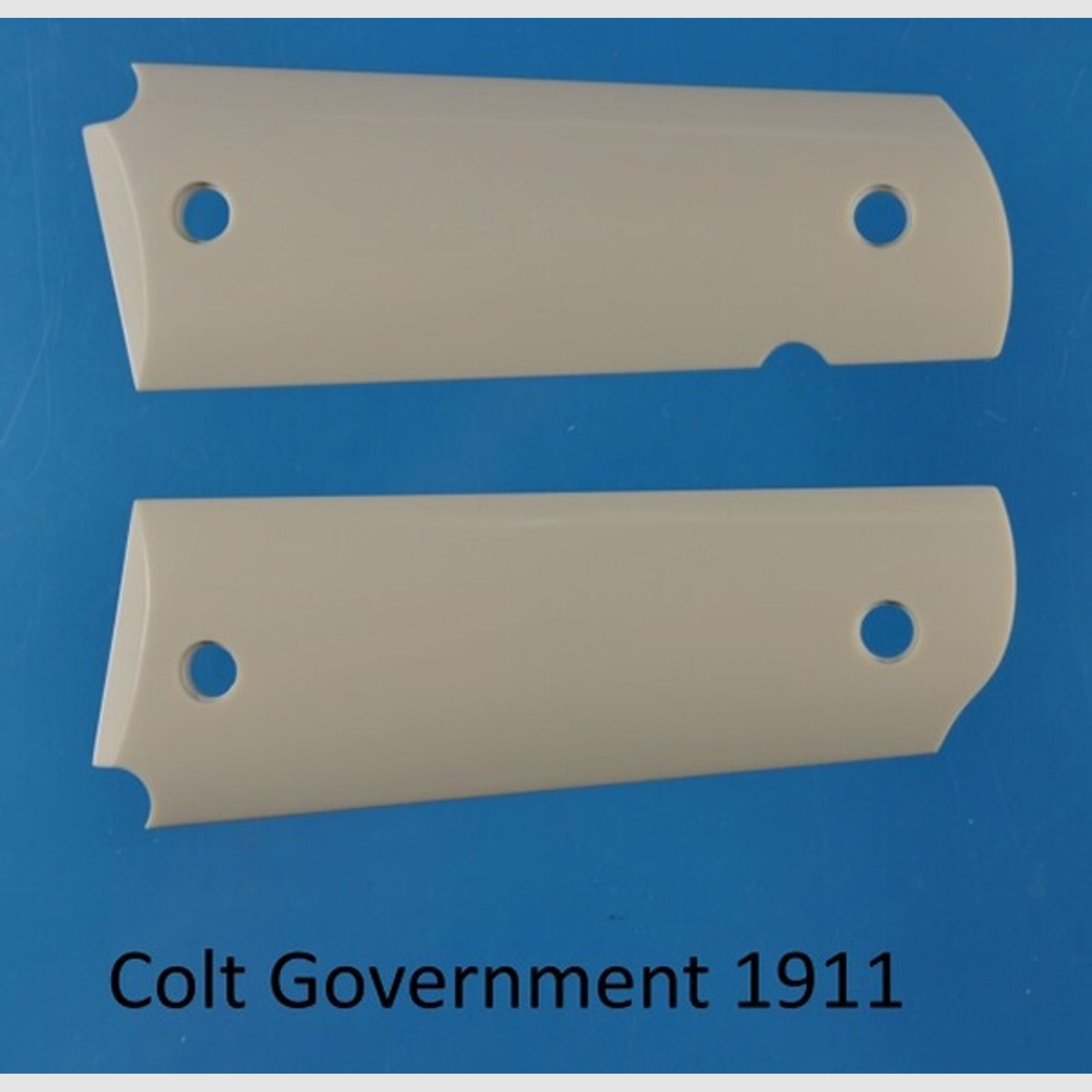 HOGUE Griffschalen aus synthetischem Elfenbein für Pistole Colt 1911A1 Government