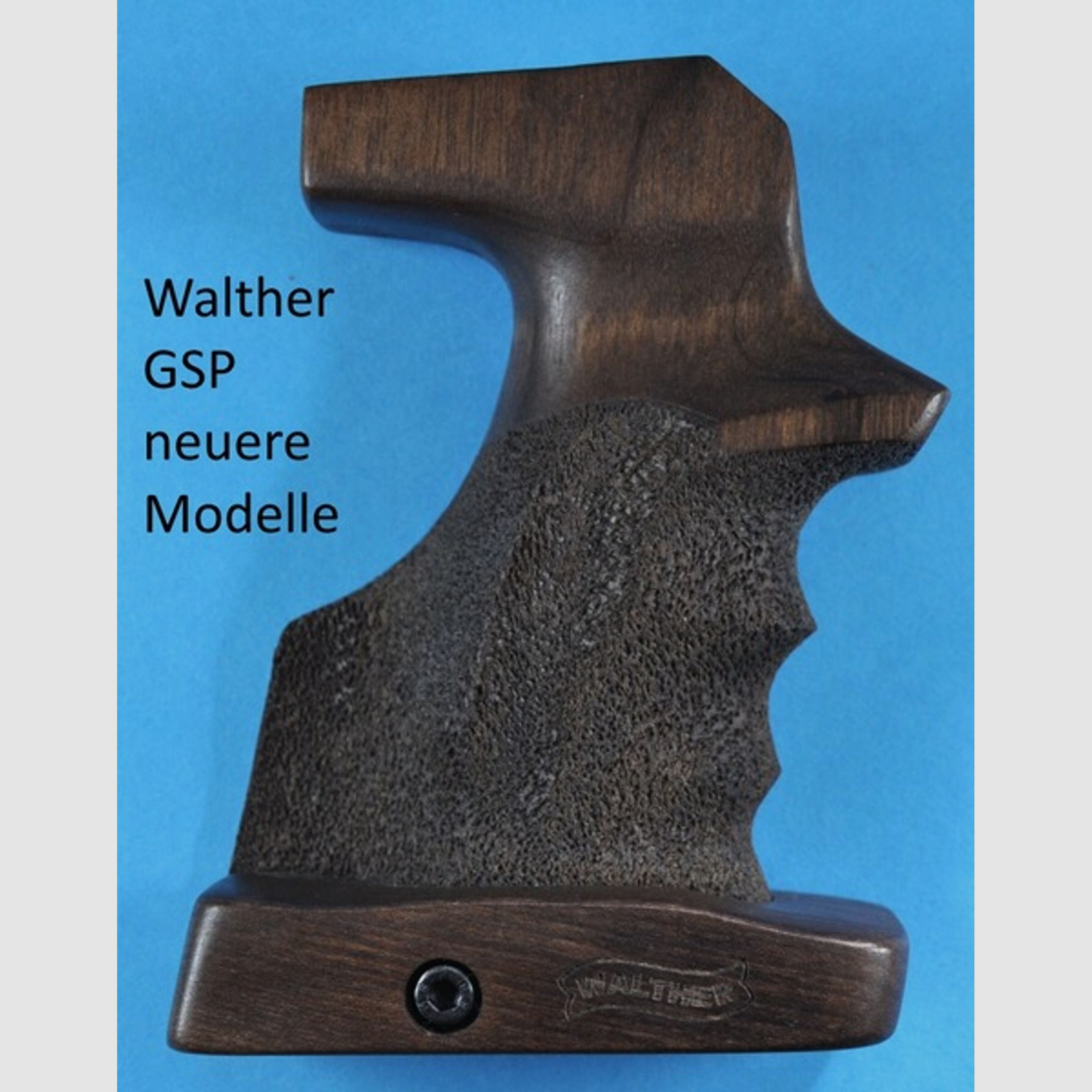 Nussbau-Sportgriff für Pistole Walther GSP (neuere Modelle)