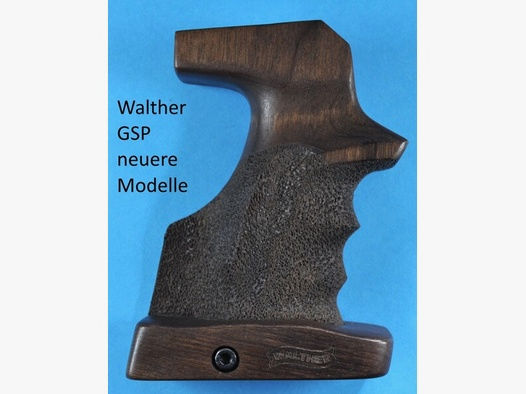 Nussbau-Sportgriff für Pistole Walther GSP (neuere Modelle)