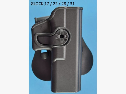 schwenkbares IMI-Defense Paddle Holster für Glock 17/22/28/31  Pistolen
