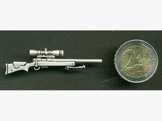 Remington 700 Police Scharfschützen-Gewehr als Metall-Anstecker