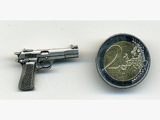 Pistole FN HP M35 Metall-Anstecker