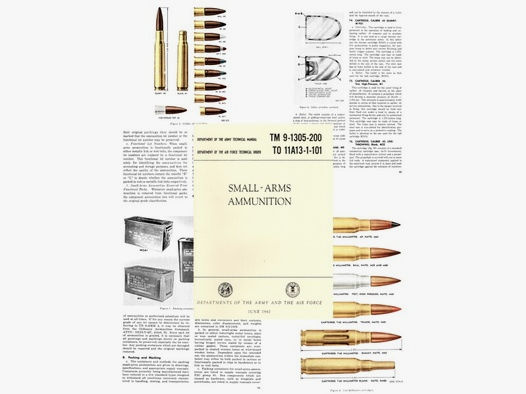 Nachdruck US-Dienstvorschrift Handfeuerwaffen-Munition von 1961