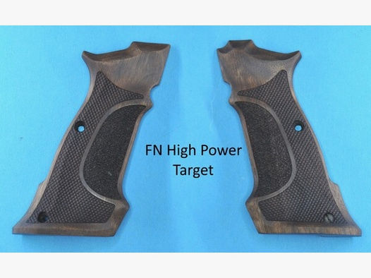 Nussbaum-Target-Griffschalen für Pistole FN High Power