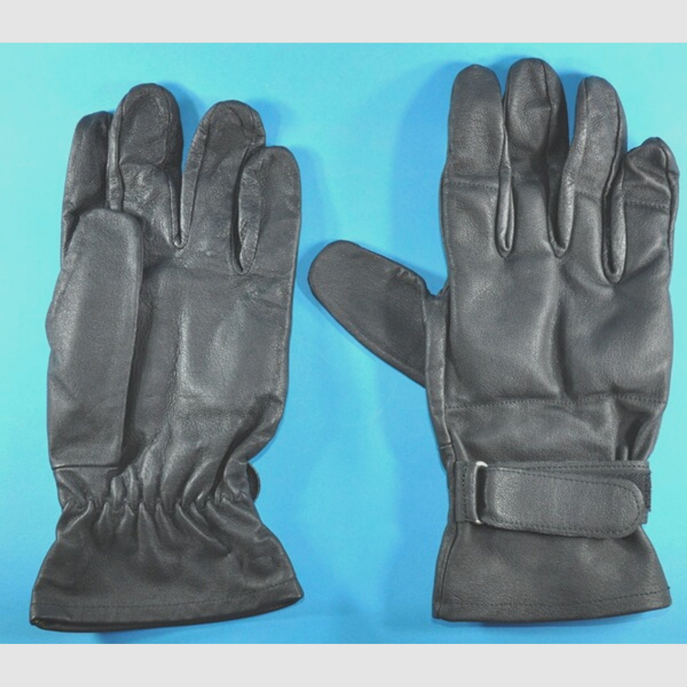 Leder-Einsatz-Handschuhe mit Quarzsand-Füllung Gr. L