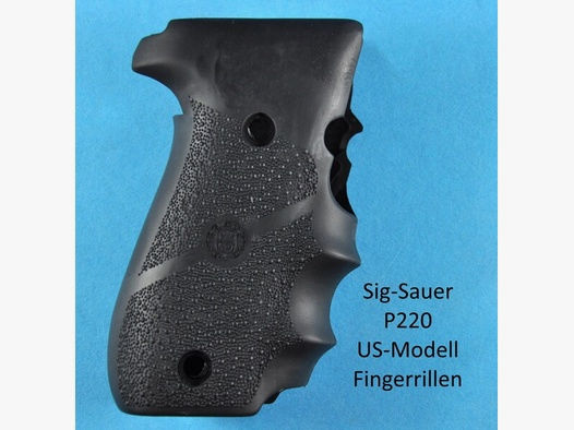 HOGUE Gummigriff mit Fingerrillen für für Pistole Sig Sauer P220 (nur US-Modell)
