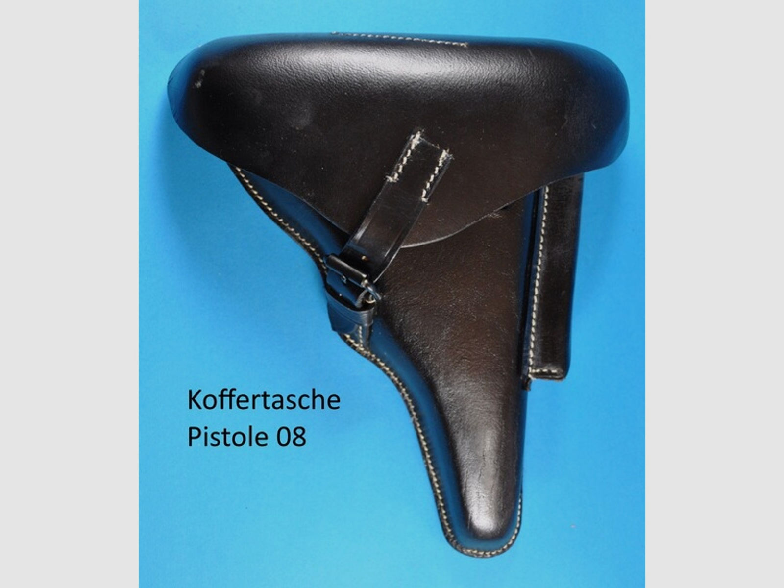 Koffertasche für Pistole Luger P08 Wehrmacht Repro !!!