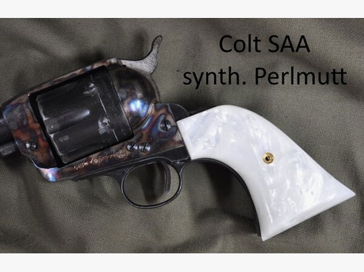 HOGUE Griffschalen für Colt SAA aus synth. Perlmutt