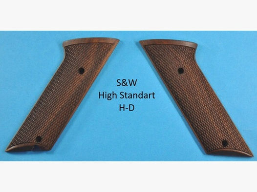 Nussbaum-Griffschalen für Pistole S&W High Standart H-D