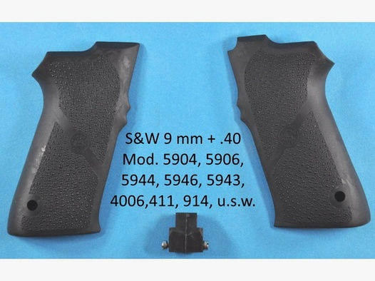 HOGUE Gummigriffschalen für S&W Pistolen 5900er Serie Cal. 9 mm und .40