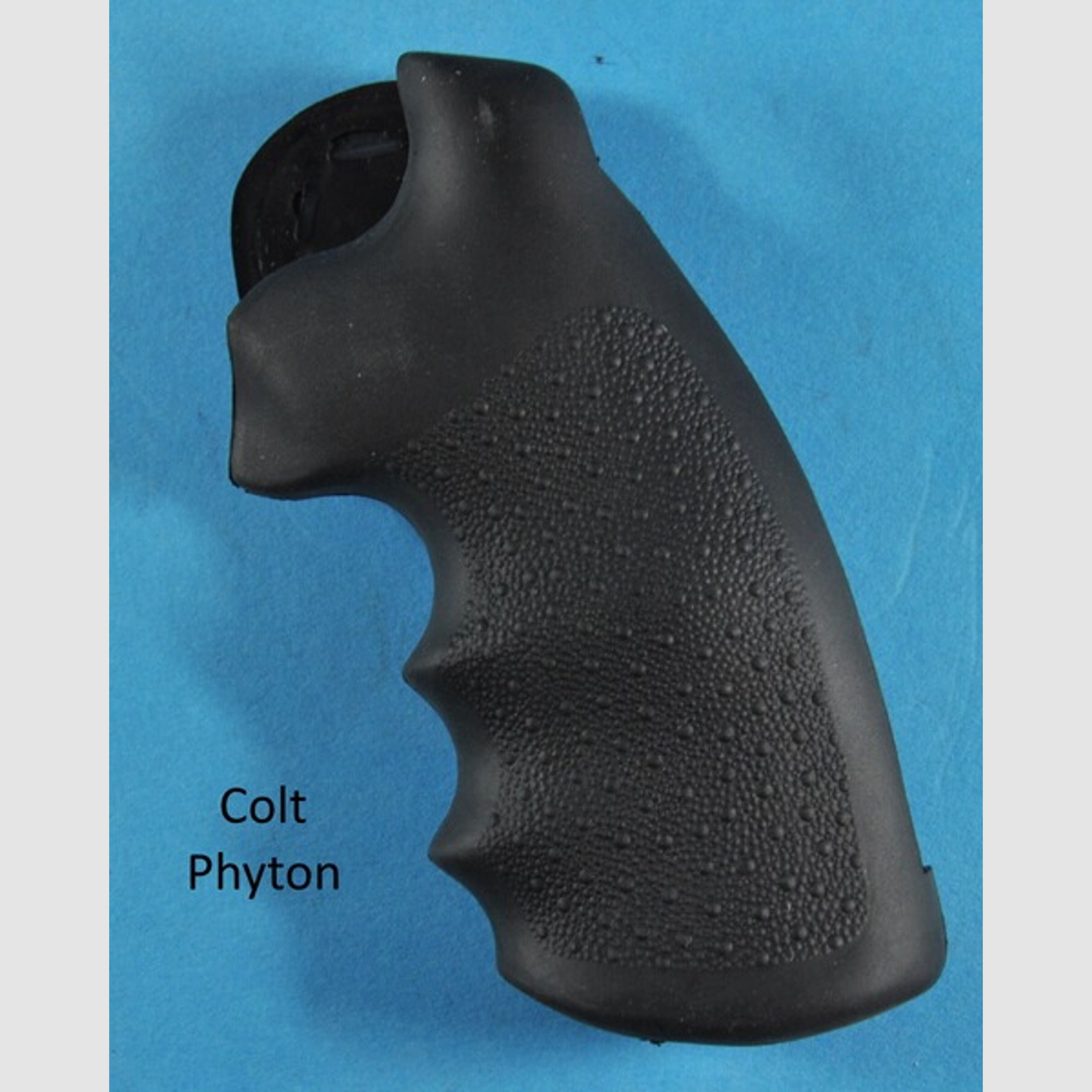 HOGUE Gummigriff mit Fingerrillen für COLT PHYTON Revolver