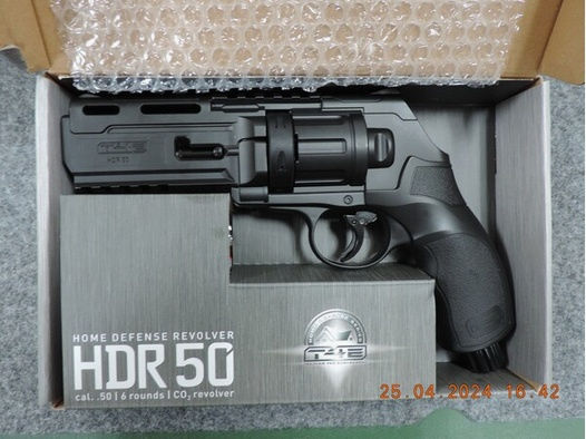 T4E - HDR 50 Revolver cal. .50 CO2, NEU in OVP