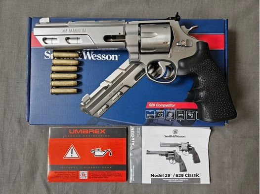 Smith & Wesson 629 Competitor 6 Zoll Co2 4,5mm BB | Neuwertig