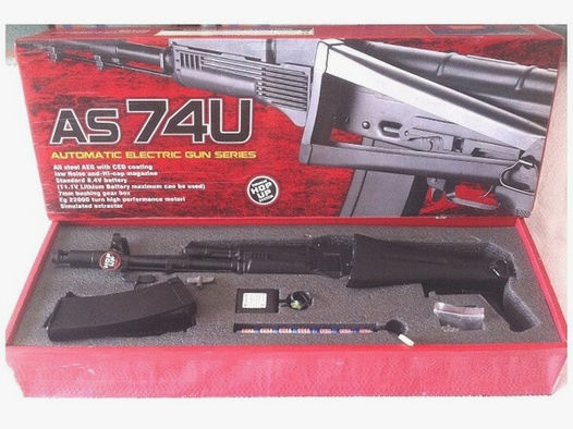 G&G AK 74M / AS74U / AK 47 / Kalaschnikov Blow Back SAEG 6mmBB Neu