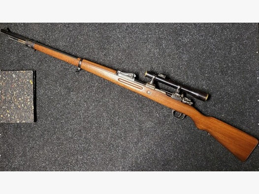 Liebhaberwaffe Gewehr 98 mit originalem Zielfernrohr aus dem 1. Weltkrieg Kal. .308 Win