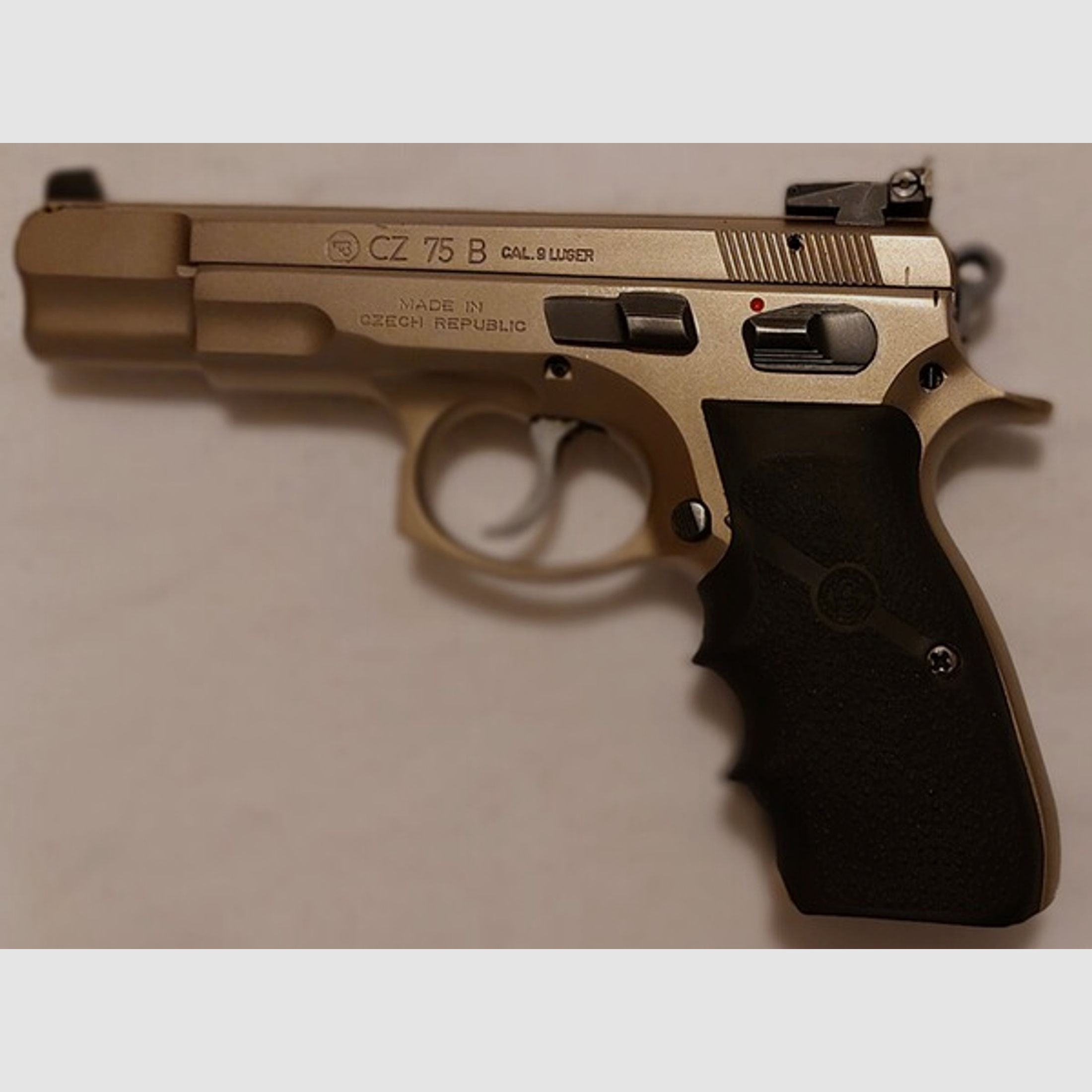 Pistole CZ 75 B Nickel, Kal. 9mm Luger, gebraucht