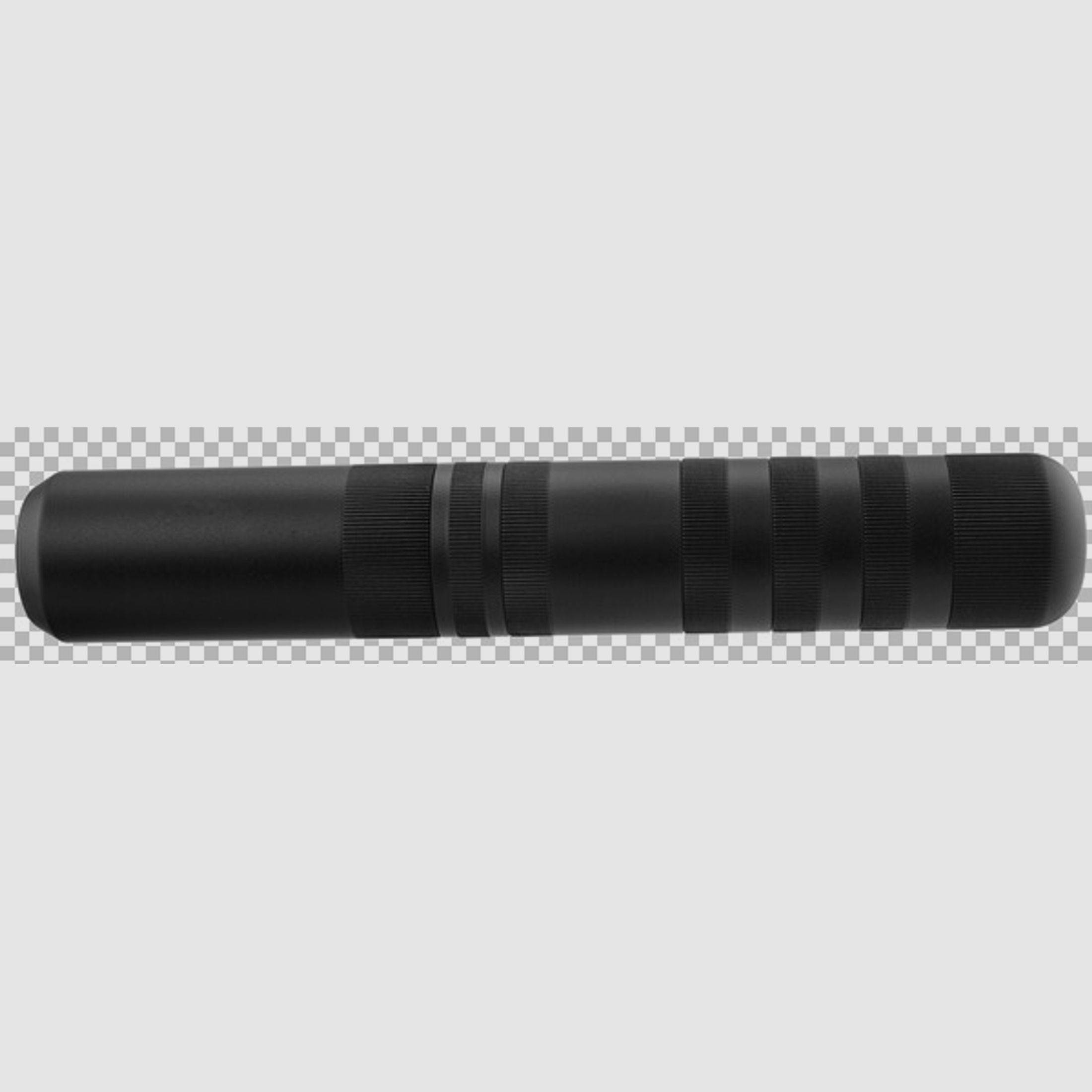 Multikaliber Schalldämpfer WHMG 40. Universell von 4,5 mm (.17) bis 8 mm. Für Jagd, Schießkino.