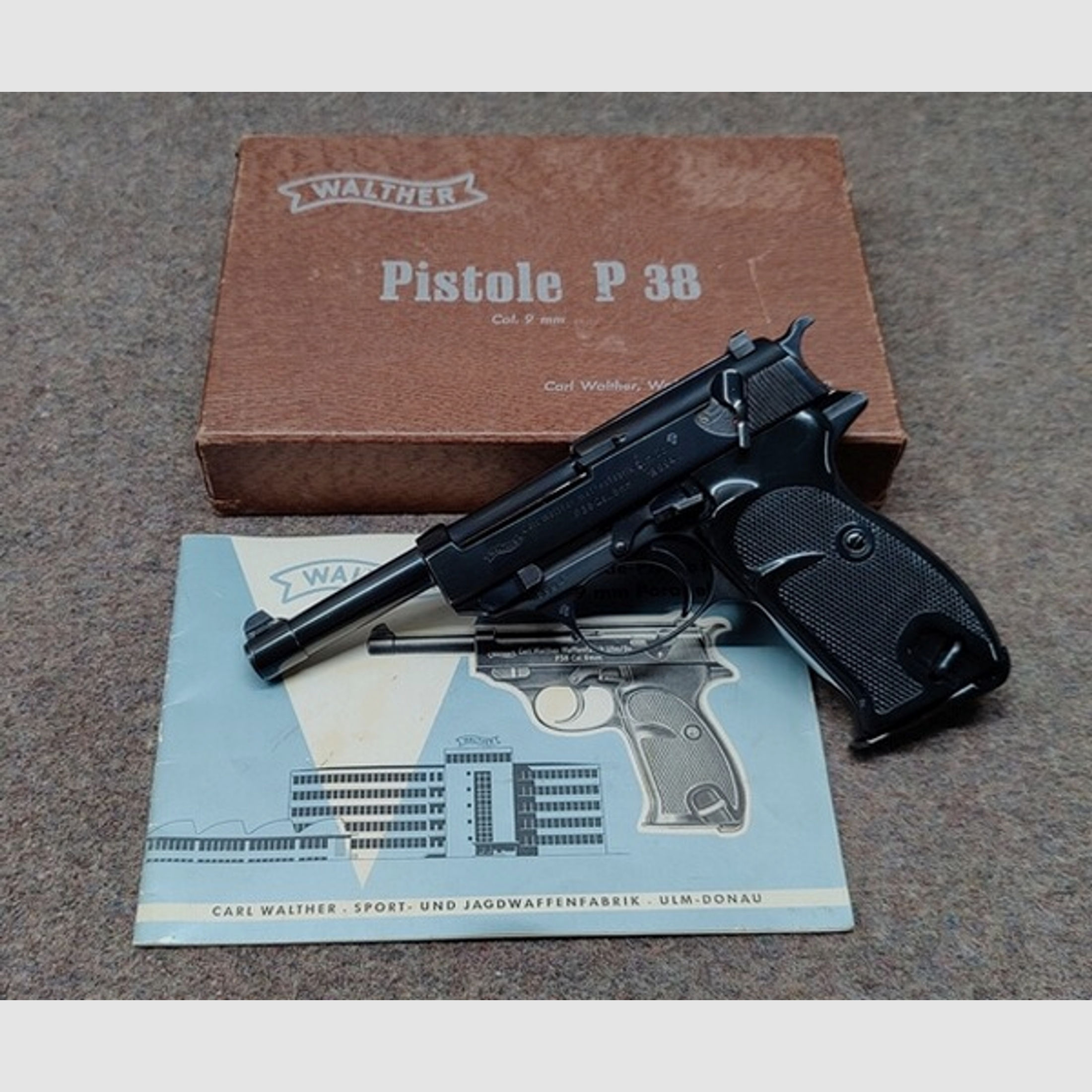 Pistole Walther P38 Kal. 9 mm Luger