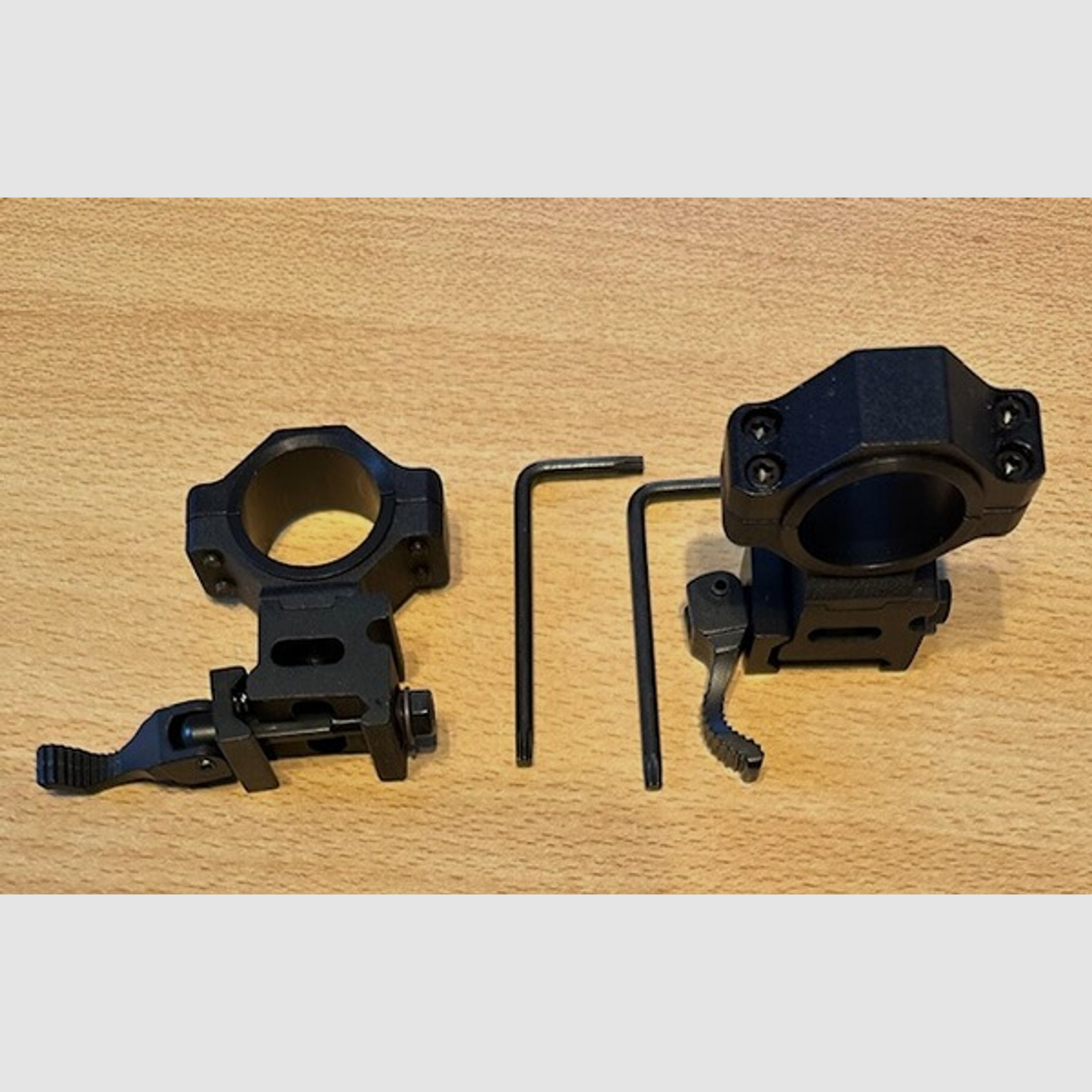 Angebot: Hebel-Zielfernrohr-Montage-Ringe für 30 (& 25,4 mm) BH 19 mm