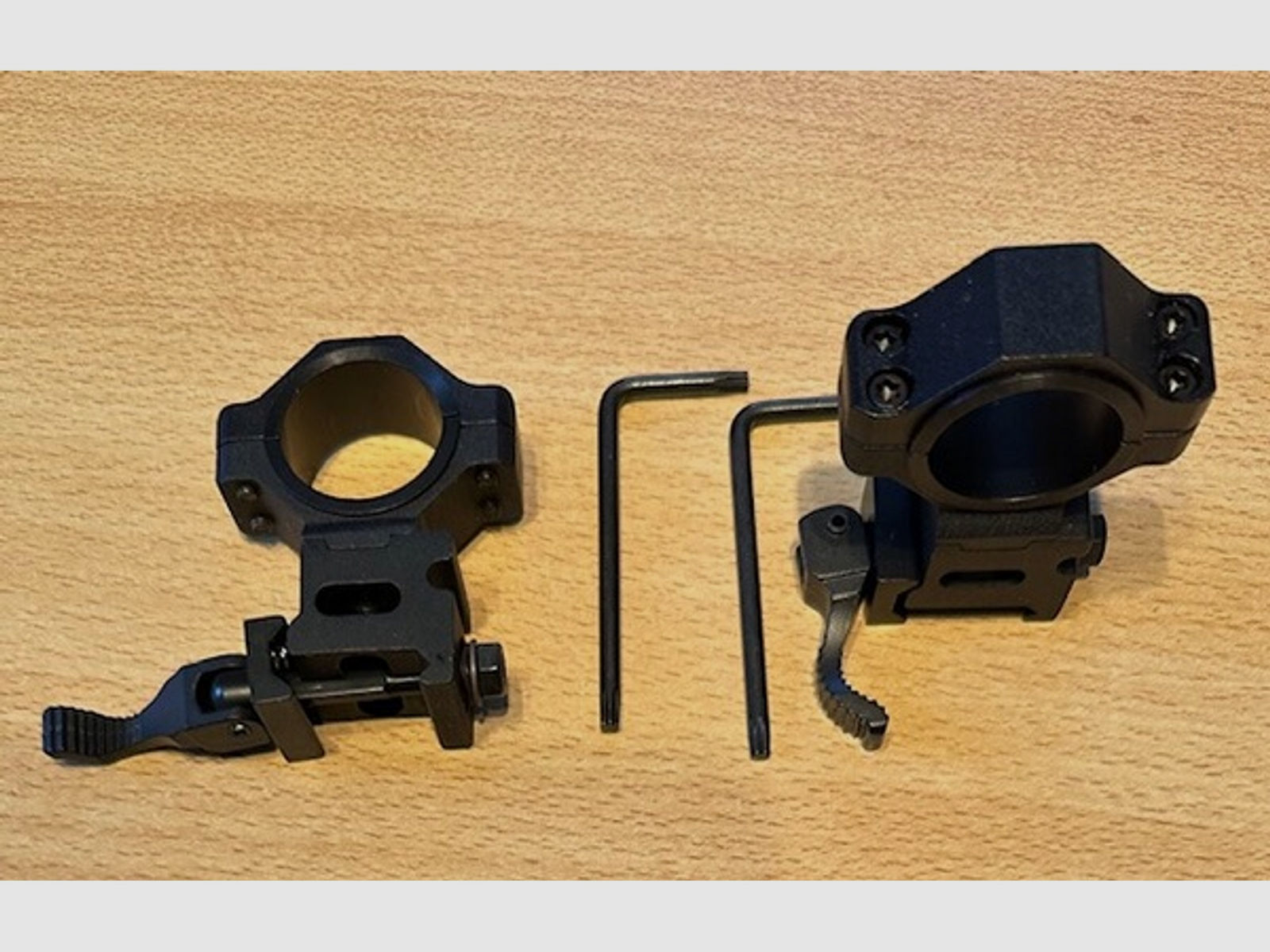 Angebot: Hebel-Zielfernrohr-Montage-Ringe für 30 (& 25,4 mm) BH 19 mm
