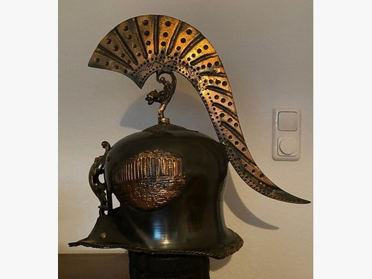 Krieger Helm Bronze Römer Griechenland Korinther Byzanz? Repro