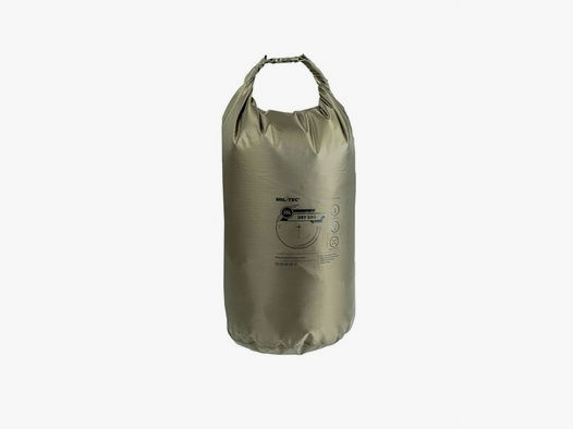 Dry Bag - 25 Liter - wasserfest - Oliv - Packsack - Schutz vor Regen und Feuchtigkeit