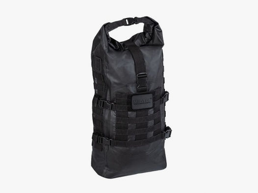 Tactical Rucksack 35 Liter - wasserfest - Schwarz- Seals Dry-Bag - Schutz vor Nässe und Feuchtigkeit