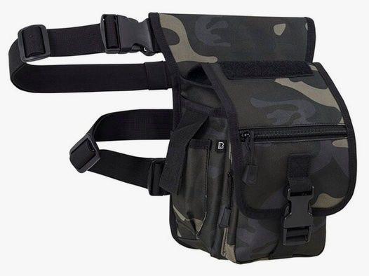 Hüfttasche mit Oberschenkel-Befestigung "Side Kick Bag" - Dark Camouflage