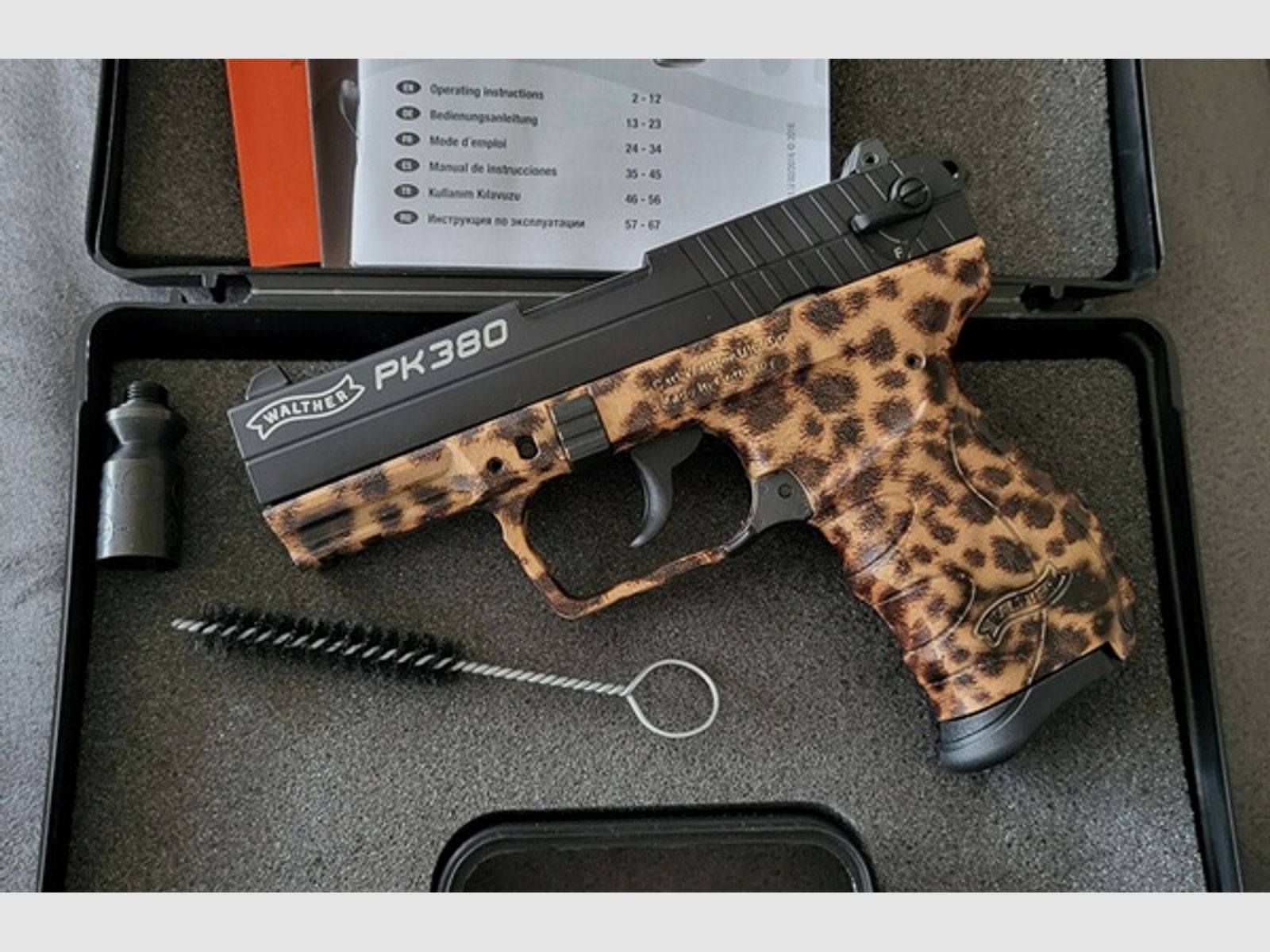 Walther PK380 Cheetah
