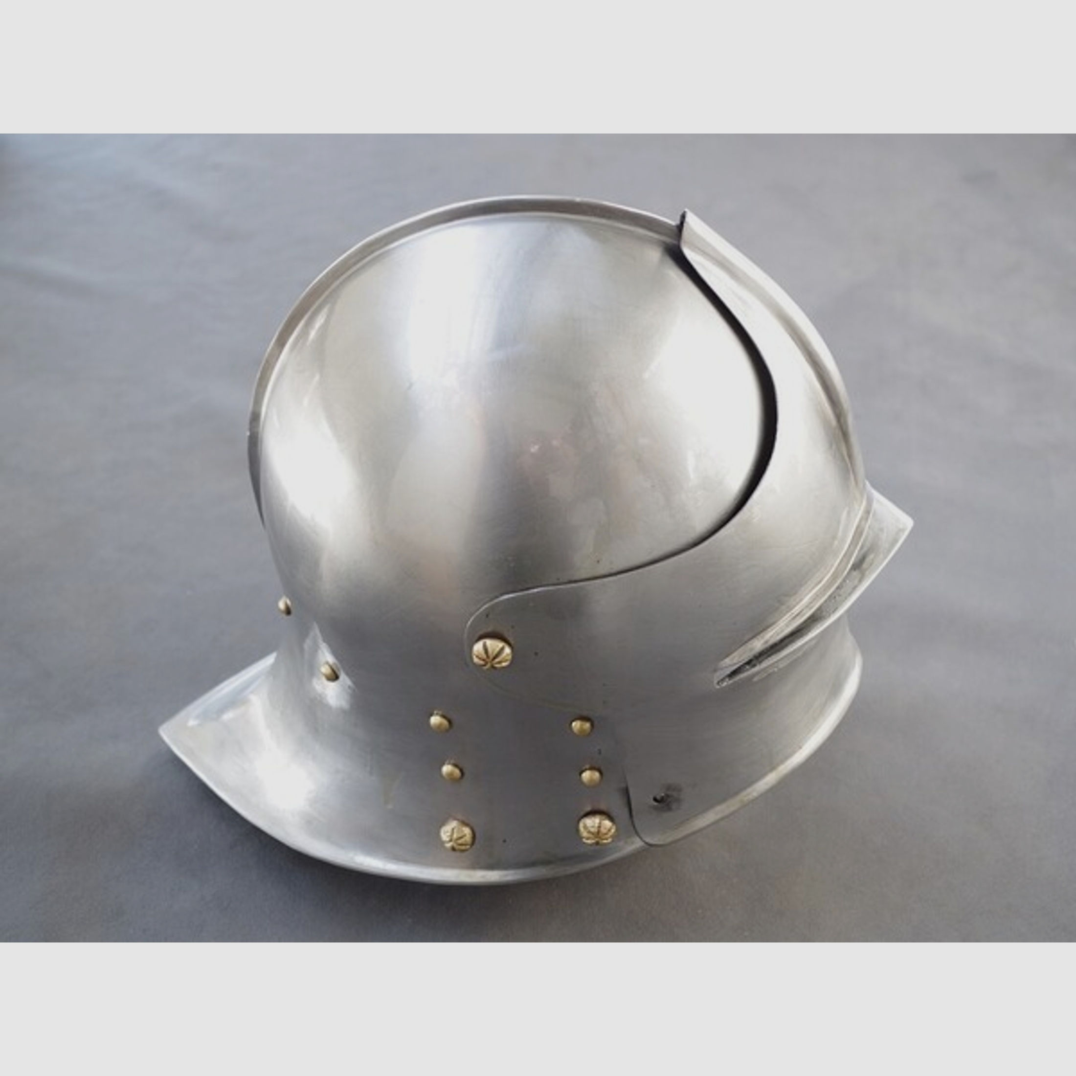 Deutsch Schaller Helm 1,6 mm schaukampftauglich etwa um 1480