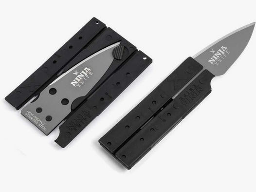 Kreditkartenmesser - Ninja Knife Portemonnaie Klappmesser