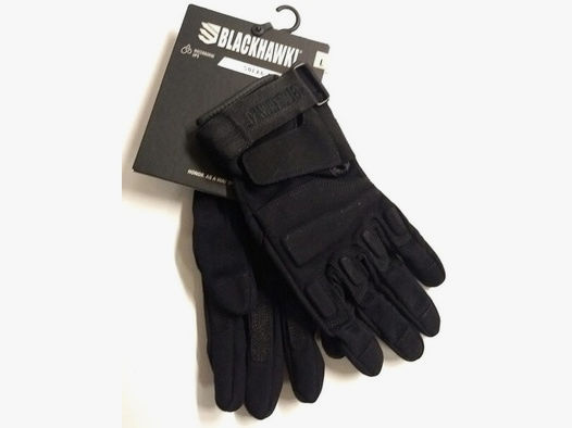 BlackHawk HellStorm SOLAG full Finger Handschuhe. Größe L - schwarz Polizei SEK KSK KSM ARMY