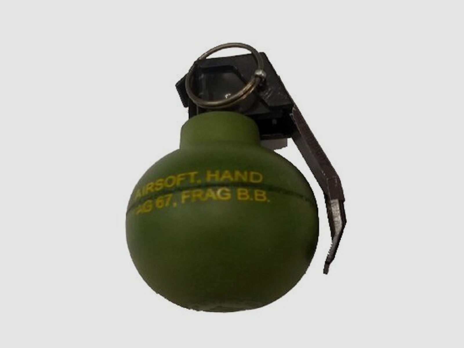 Vietnam BaseBall Splitter Handgranate mit Kipphebel Reenactment Trainig Heimverteidigung schutz