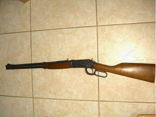 Luftgewehr Daisy Mod 1894 4,5mm Winchester Unterhebelspanner Holzschaft