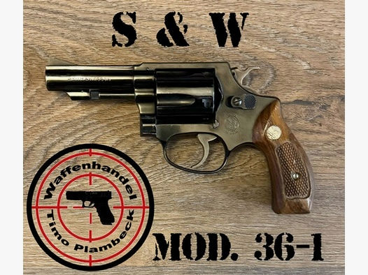 Revolver   Smith & Wesson   Modell 36-1   im Kaliber .38Special