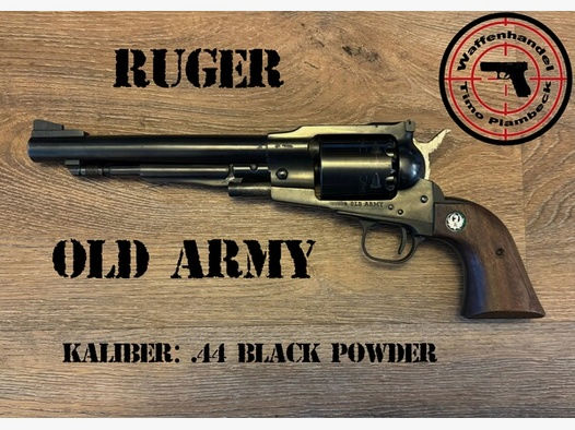Perkussions-Revolver  Ruger  Mod. Old Army  im Kaliber .44 Black Powder