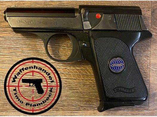 halbautomatische Pistole  Walther   Mod. TP   im Kaliber 6,35mm Browning
