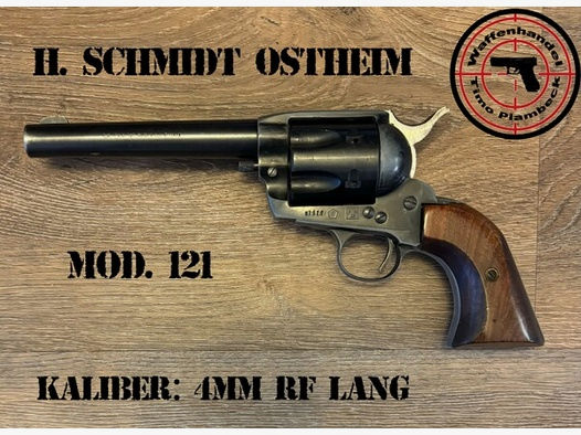 Revolver HS (H. SCHMIDT OSTHEIM)   Mod. 121   im Kaliber 4mmR lang
